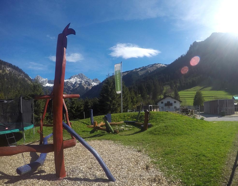 Hotel Reiterhof Berggut Gaicht Nesselwängle Exteriér fotografie