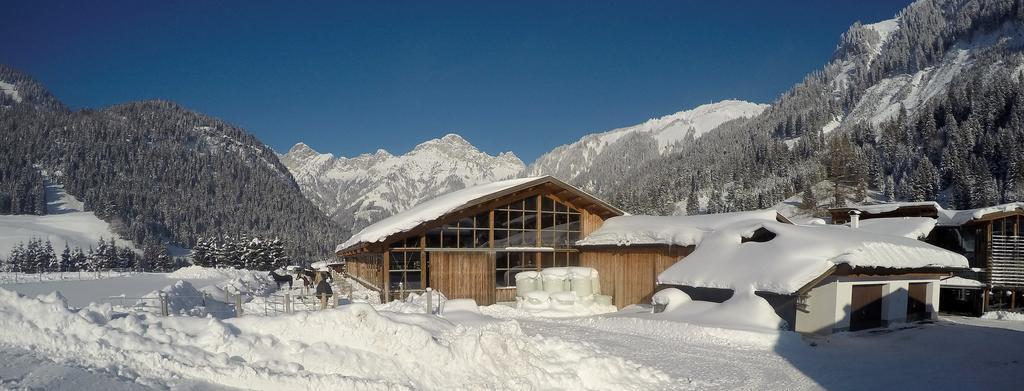 Hotel Reiterhof Berggut Gaicht Nesselwängle Exteriér fotografie