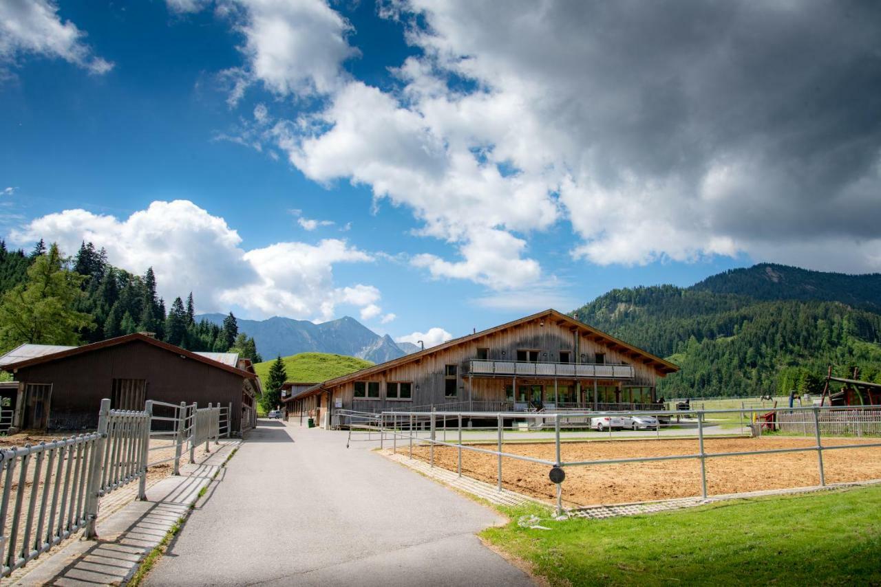 Hotel Reiterhof Berggut Gaicht Nesselwängle Exteriér fotografie
