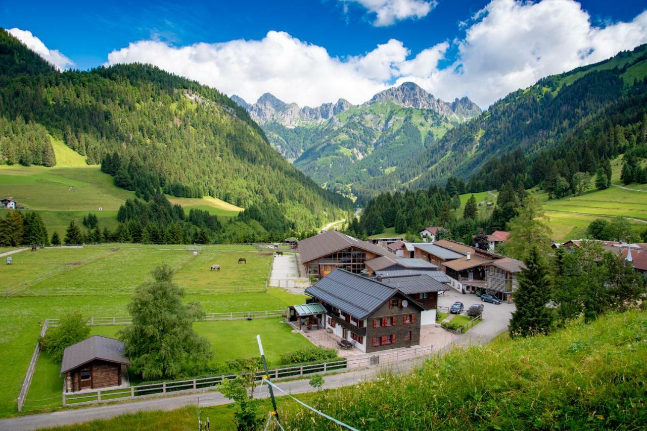 Hotel Reiterhof Berggut Gaicht Nesselwängle Exteriér fotografie