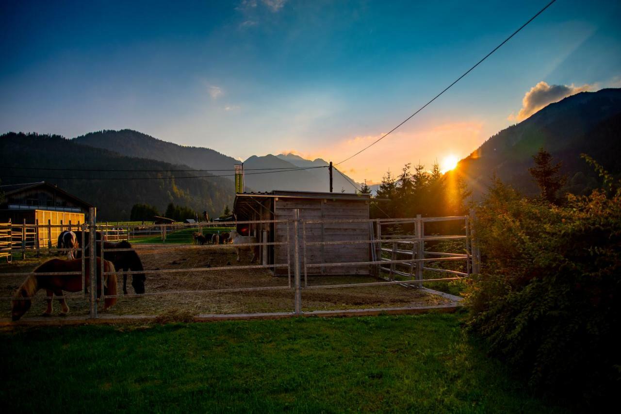 Hotel Reiterhof Berggut Gaicht Nesselwängle Exteriér fotografie
